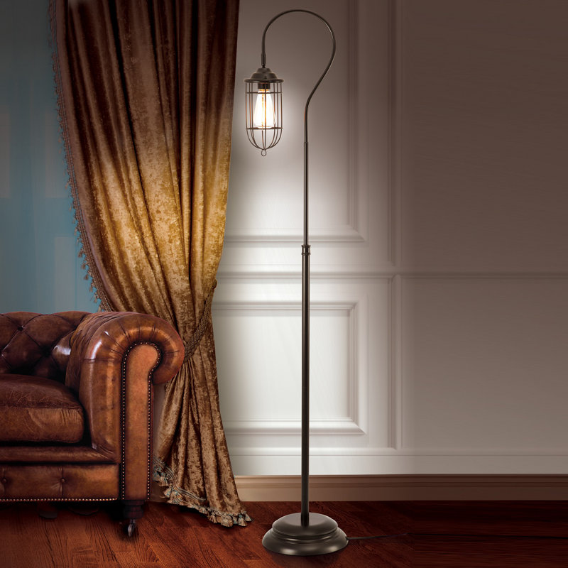 Beachcrest Home Samsula 62" Arched Floor Lamp & Reviews Wayfair